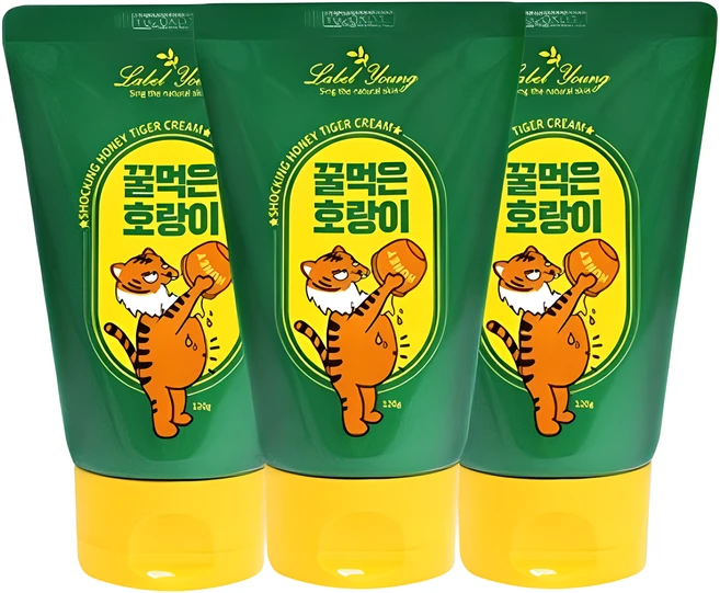 [쿠팡만특가]꿀먹은호랑이 속건조NO 보습영양수분 별스타그램 셀럽 추천템, 120g, 3개 - 쿠팡