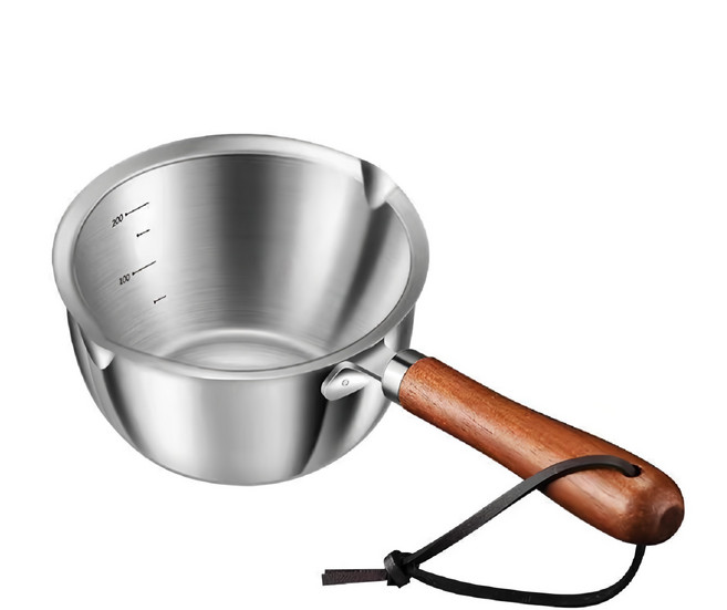 ROYALLIN 蘿林嚴選 304油潑鍋 150ml 配皮革繩, 8.5cm, 不銹鋼, 1個