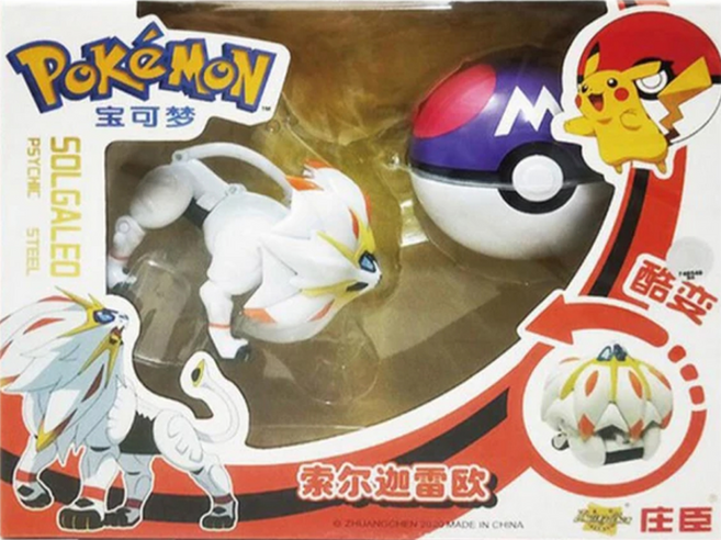 庄臣 寶可夢變形系列 模型 索爾迦雷歐, 1盒