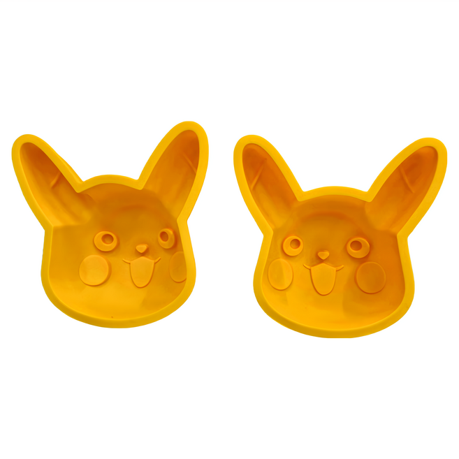 Skater Pokemon 蛋糕矽膠壓模 250ml 2個, 1組