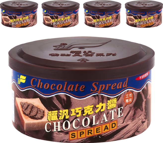 FUFANN 福汎 巧克力醬, 200g, 5罐