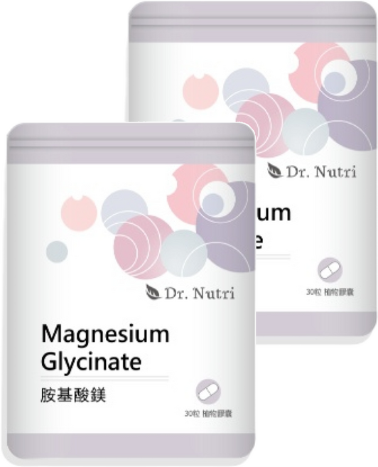 Dr. Nutri 芯漾生醫 胺基酸鎂 植物膠囊, 30顆, 22.5g, 2包