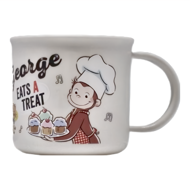 Skater 抑菌塑膠水杯, 喬治猴, 1個