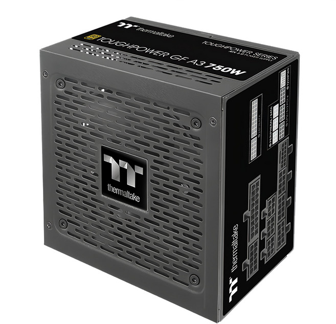 thermaltake 曜越 Toughpower GF A3 750W 金牌 全模主日雙八 不發光 ATX3.0 PCIE 5.0, PS-TPD-0750FNFAGT-H, 1個