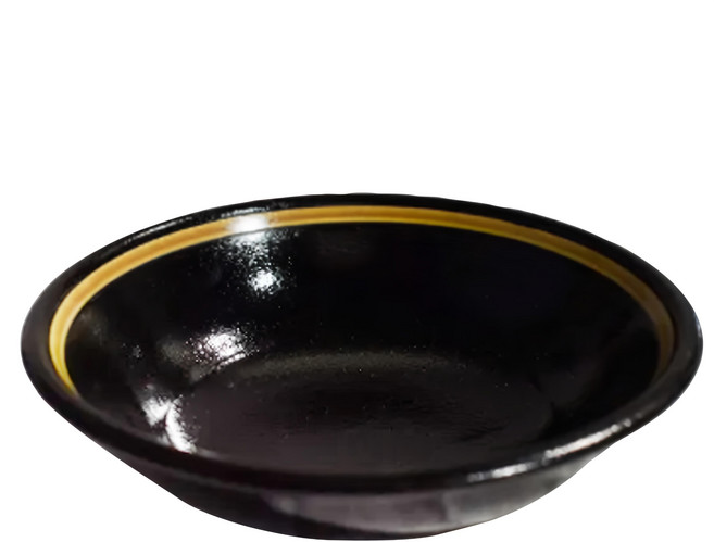 黑橡園 淺皿 日本製 容量210ml 陶瓷, 1個