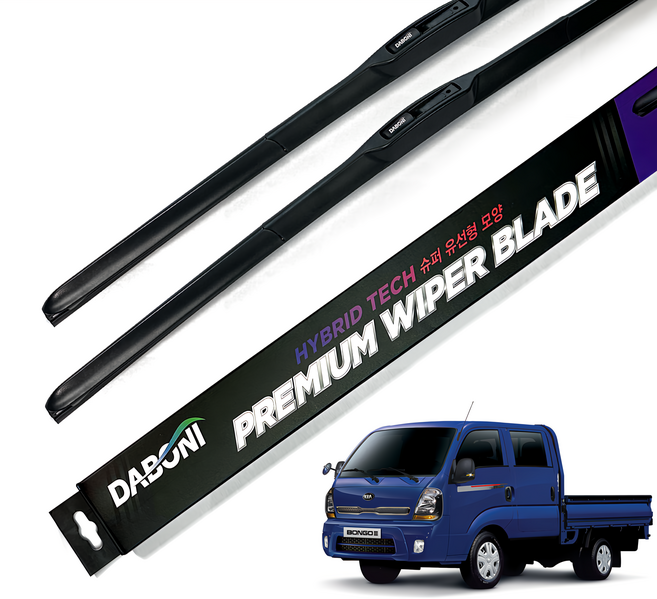 DABONI 混合雨刷 2件組, Kia Bongo 3