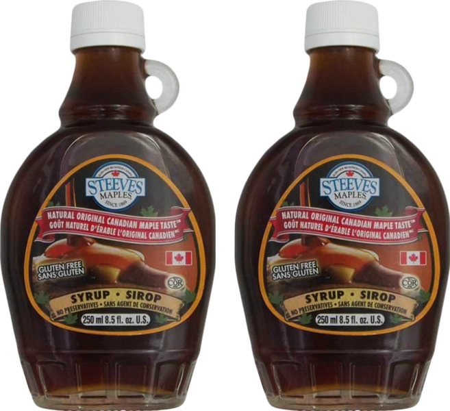 STEEVES MAPLES 加拿大楓糖漿, 250ml, 2瓶
