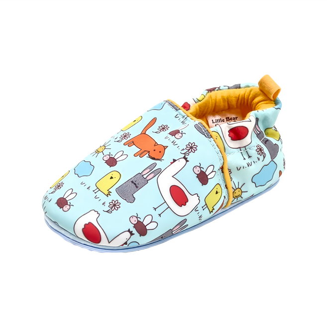 Little bear captain 小熊船長 手工防滑嬰兒學步鞋
