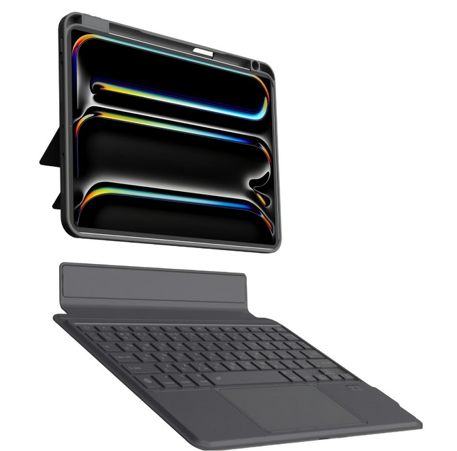 eiP Magnetix 磁吸可拆式鍵盤 快捷版, 迷霧黑, 1個