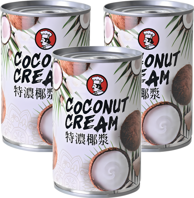 CHEF'S CHOICE 美味大師 特濃椰漿, 400ml, 3罐
