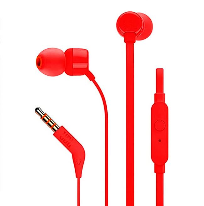 JBL 耳機, TUNE 110, 紅色