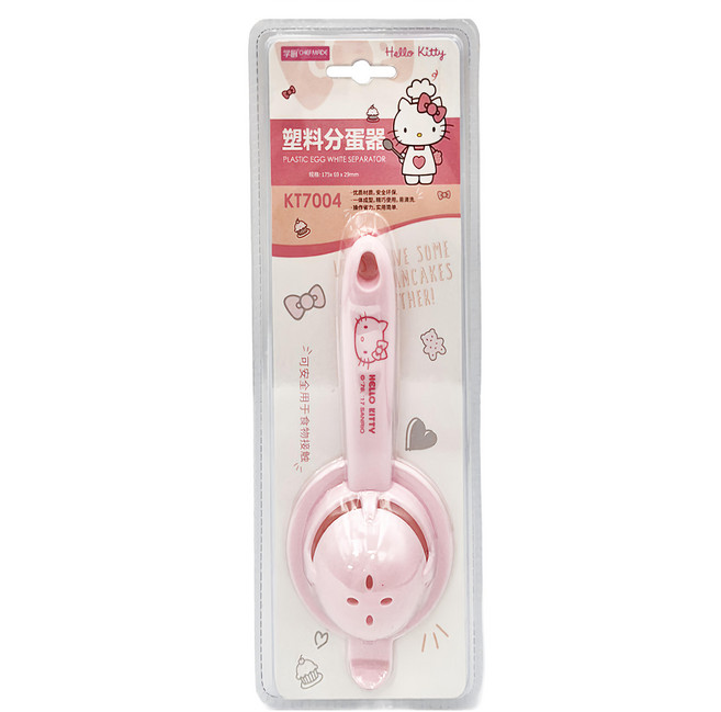 CHEFMADE 學廚 Hello Kitty 塑料分蛋器 KT7004, 1個, Pink
