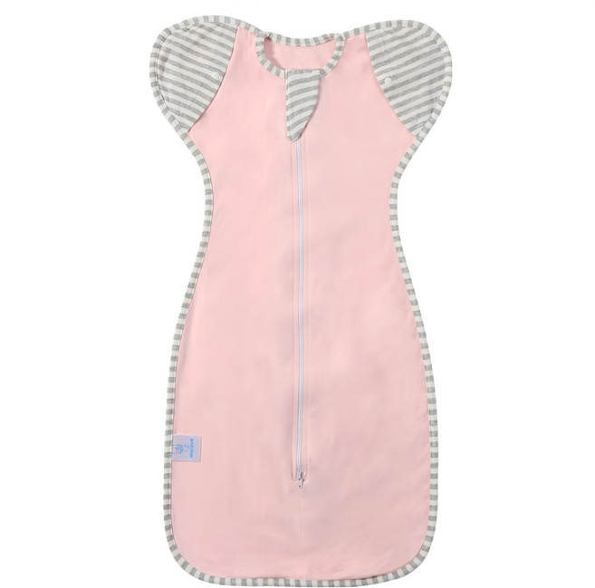 Kori Deer 可莉鹿 彈力棉質嬰兒蝴蝶型包巾-0-9個月開袖多尺寸 柔軟舒適 安心好眠