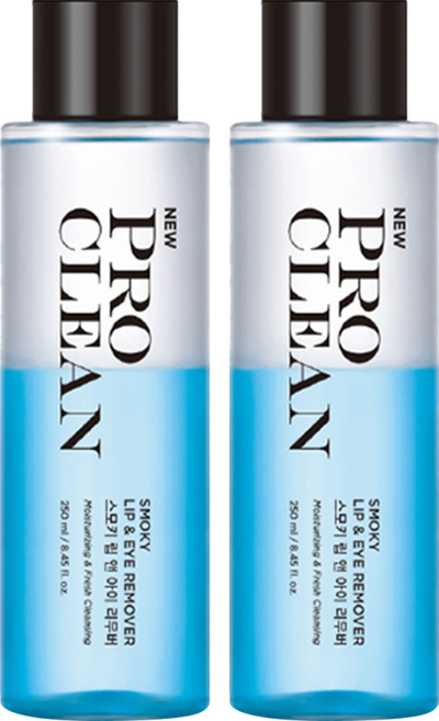 TONYMOLY 韓國原廠直供 Pro Clean 眼唇卸妝液, 250ml, 2瓶