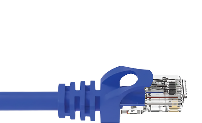 POLYWELL 寶利威爾 CAT6 高速網路線 RJ45 福祿克認證 PW15-W58-C070, 藍色, 1條, 7m