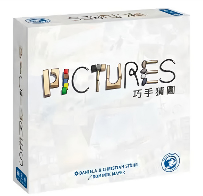 BROADWAY 栢龍 巧手猜圖 Pictures 繁體中文版 3-6人 8歲以上 桌遊, 1盒
