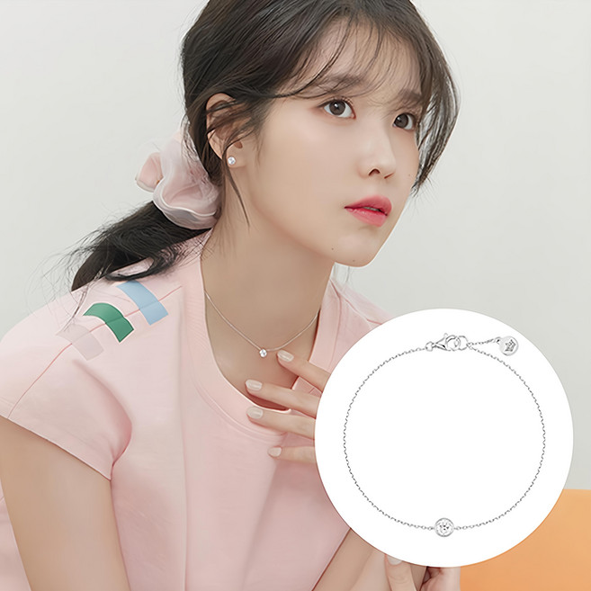 J.ESTINA 女用 WHITEMOND 手鍊 W7S0 + 購物袋