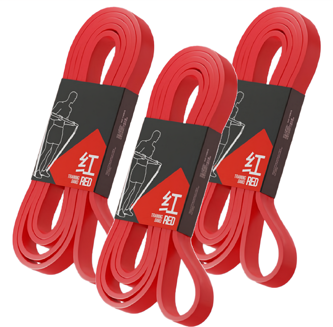 e022健身彈力帶, 3個