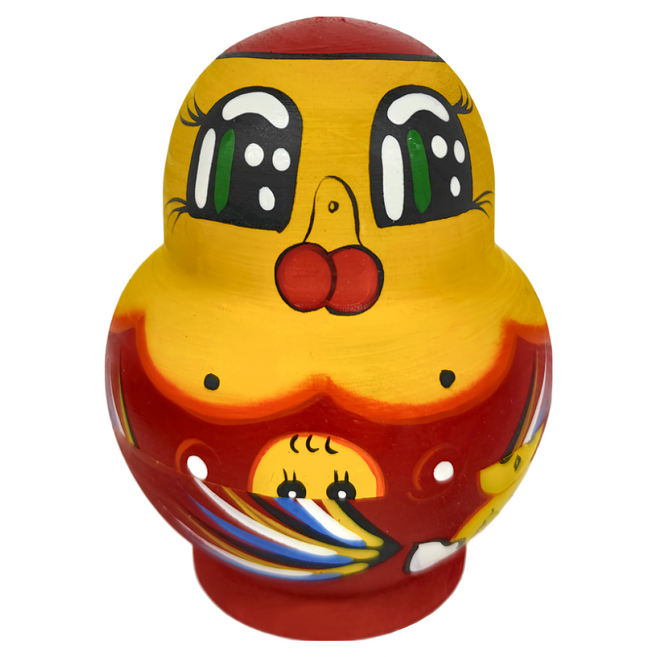 俄羅斯娃娃 套娃, 小雞, 1個