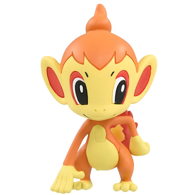 TAKARA TOMY 精靈寶可夢 MS-54 小火焰猴 可愛造型, 1個