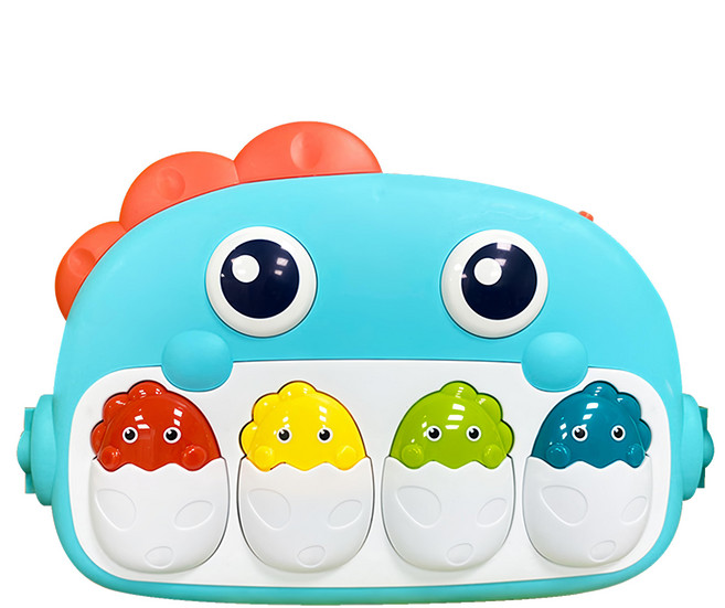 PLAYFUL TOYS 頑玩具 恐龍腳踏音樂琴鍵, 1組, 混合顏色