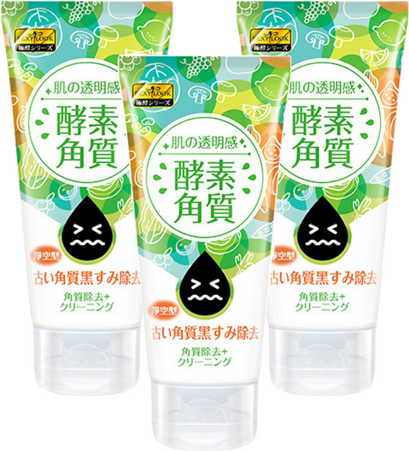 SEXYLOOK 西西露 酵素去角質凝露 溫和水感 軟化肌膚髒污不刺激, 120g, 3條