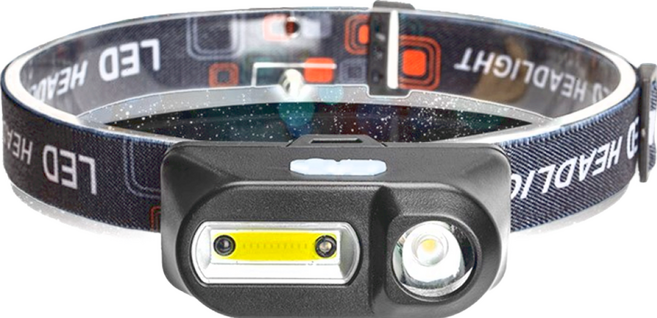 WIDE VIEW LED 泛/聚光多功能頭燈 NZL-1804-A, 黑色, 1個