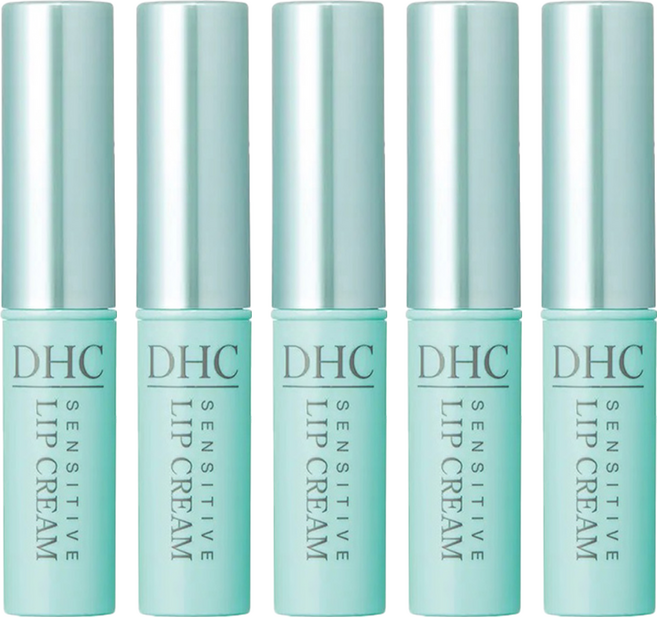 DHC 台灣公司貨 純欖護唇膏 敏感肌用, D421, 1.5g, 5支