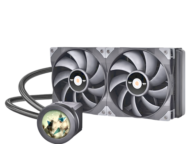 曜越 TOUGHLIQUID CPU AIO 液晶顯示 大面積水冷排, Ultra 280, 1個