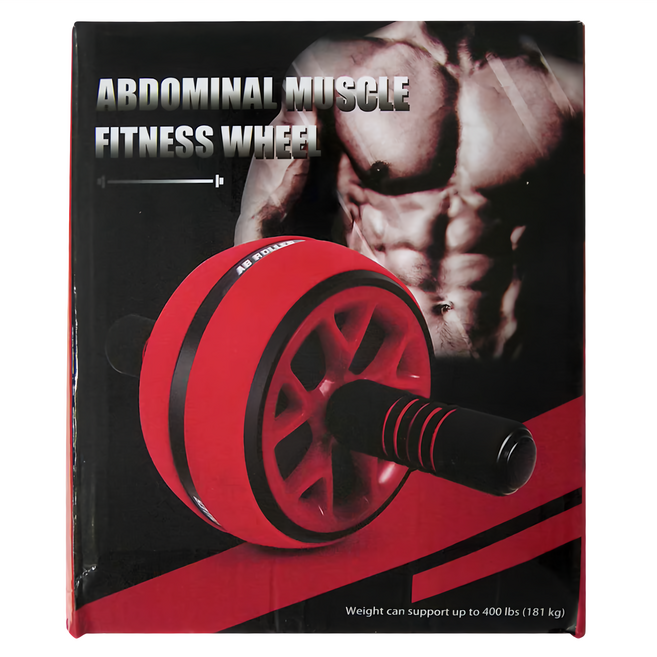 FANCY LIFE 健腹輪 紅黑色 1入