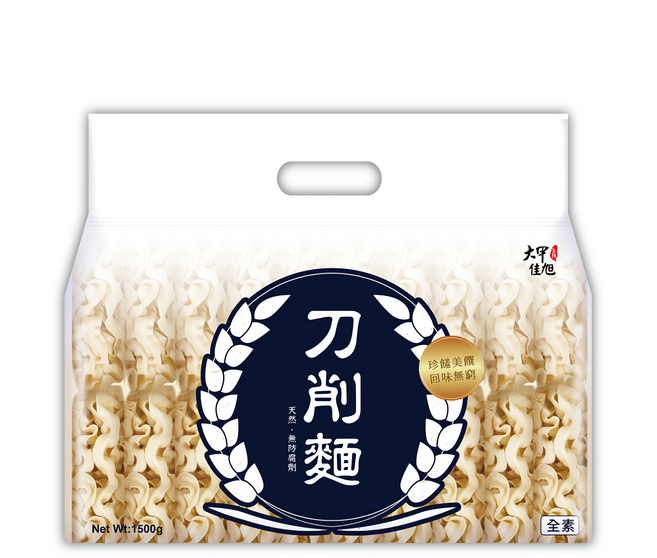 大甲佳旭 刀削麵, 1.5kg, 1包
