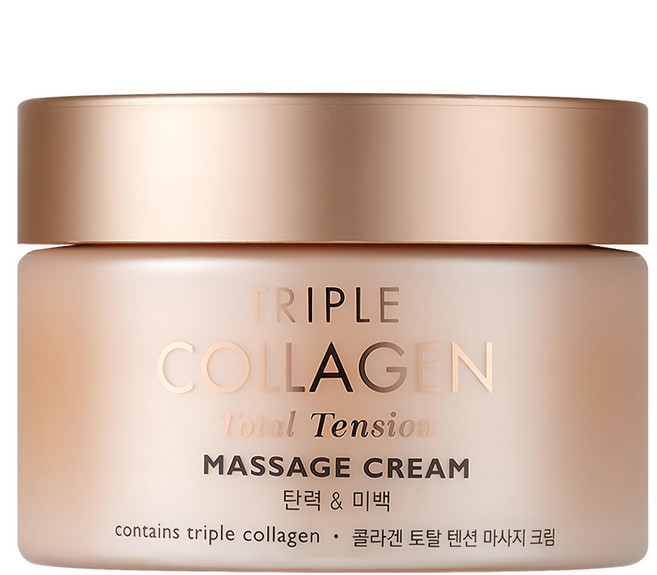 TONYMOLY 彈嫩緊膚按摩霜 200ml 三重膠原蛋白, 1罐