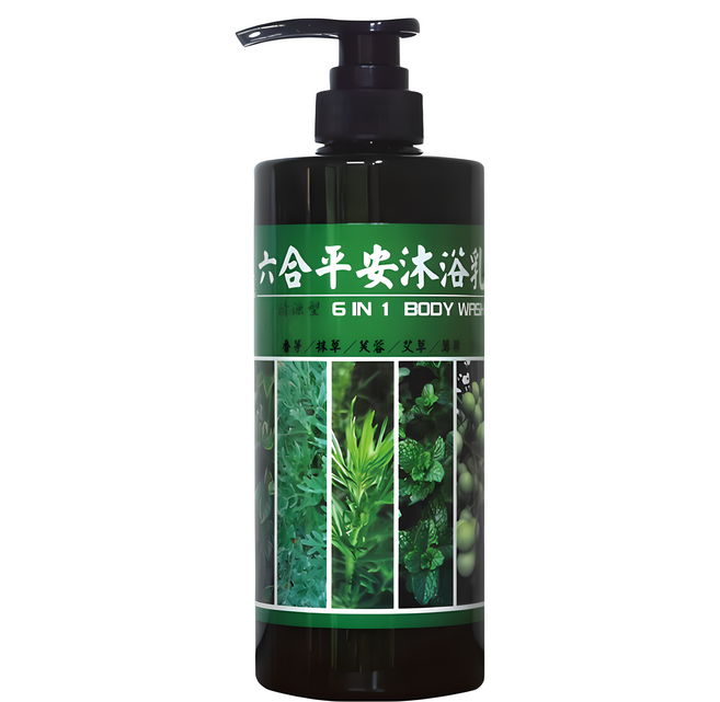 MINPIN 名品農產行 六合平安沐浴乳, 750ml, 1件