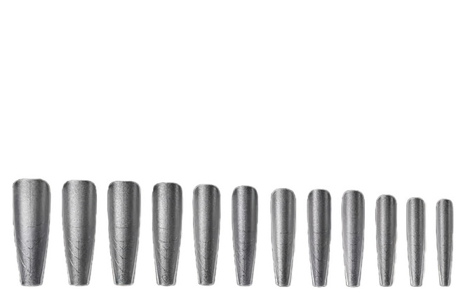 EOSO 甲片5號 磨砂細狗長T, 1盒