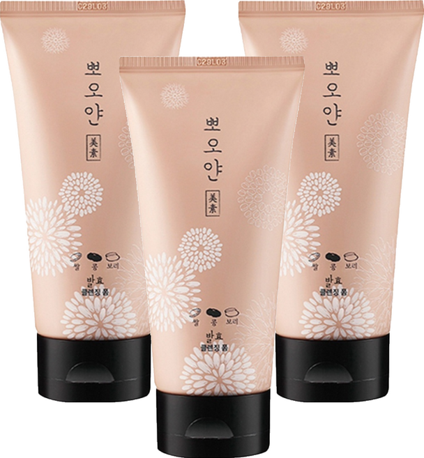 ARITAUM 美素大豆發酵溫和洗面乳, 150ml, 3條