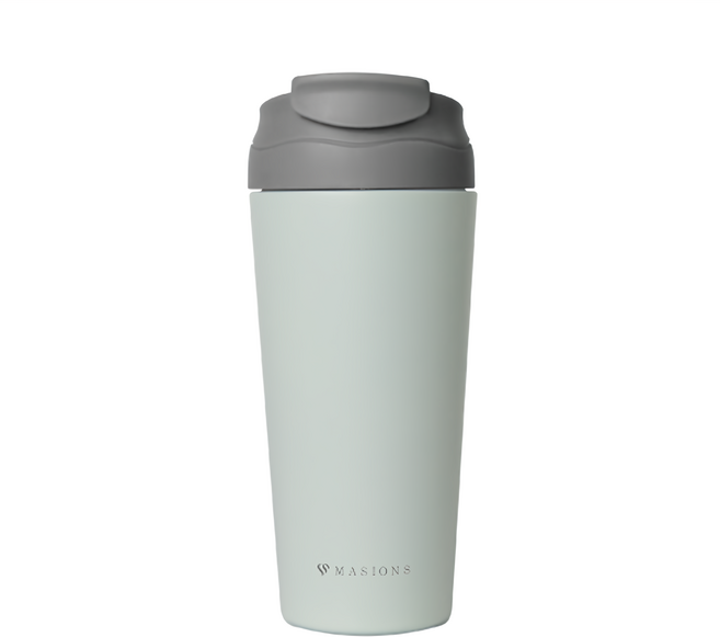 MASIONS 美心 Jadramic 初心 玉石陶瓷雙飲真空保溫杯 7.5cm 300g, 松柏綠, 580ml, 1個