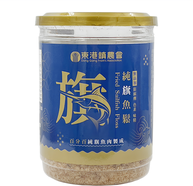 東港鎮農會 純旗魚鬆, 150g, 1罐