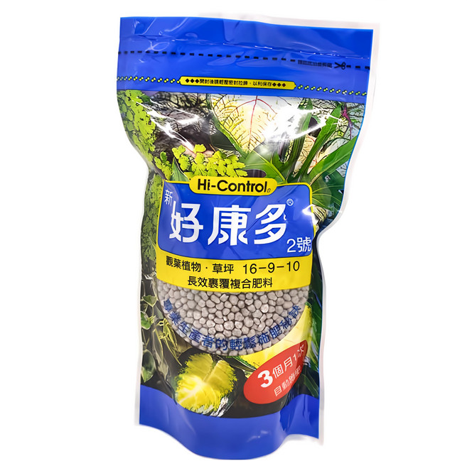 Hi-Control 好康多 觀葉植物肥2號 350g 草坪 長效複合肥料, 1件