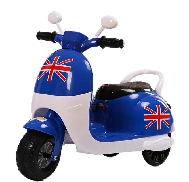 CHING-CHING 親親 英國電動摩托車, 藍色, 1個