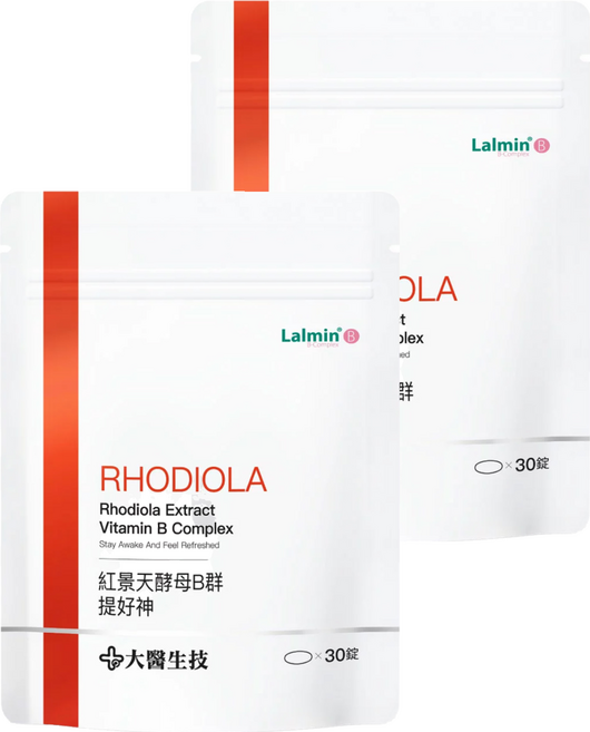 大醫生技 紅景天酵母B群, 30顆, 2包