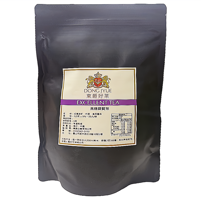 DONG JYUE 東爵好茶 焦糖國寶茶, 3g, 50包, 1袋