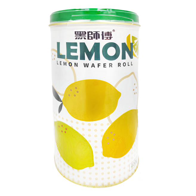 Healthful 黑師傅 捲心酥 檸檬口味 炒貨世家聯名款, 400g, 1罐