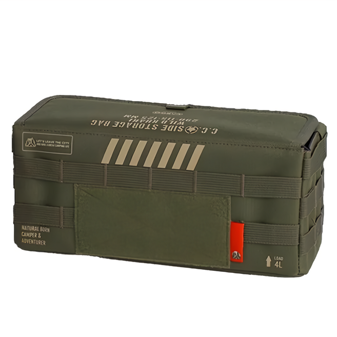 CARGO container 桌椅專用磁吸式戰術包, 軍綠色, 1格, 1個