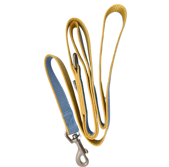 tails&me 尾巴與我 新經典 標準牽繩, 水藍亮黃, 1條