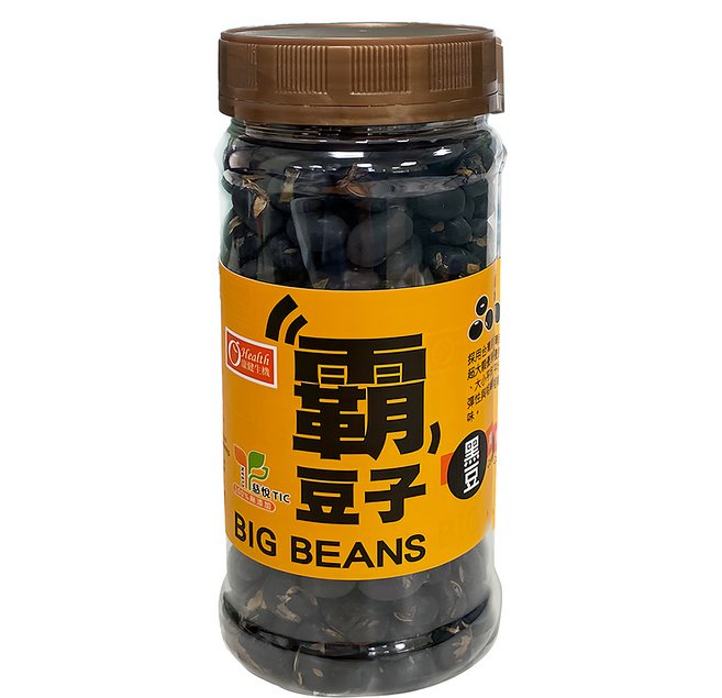 康健生機 霸豆子 黑豆 100%無添加, 180g, 1罐