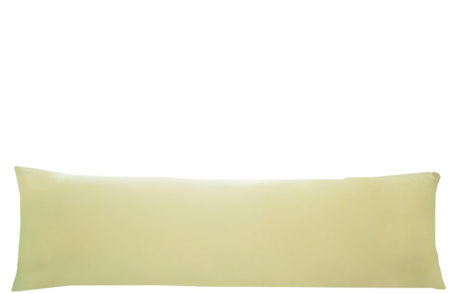 J&N 夏意涼感長抱枕 40 x 120cm, 黃色