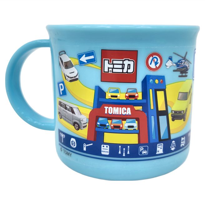 Skater 抗菌塑膠水杯, TOMICA 藍色, 1個, 200ml