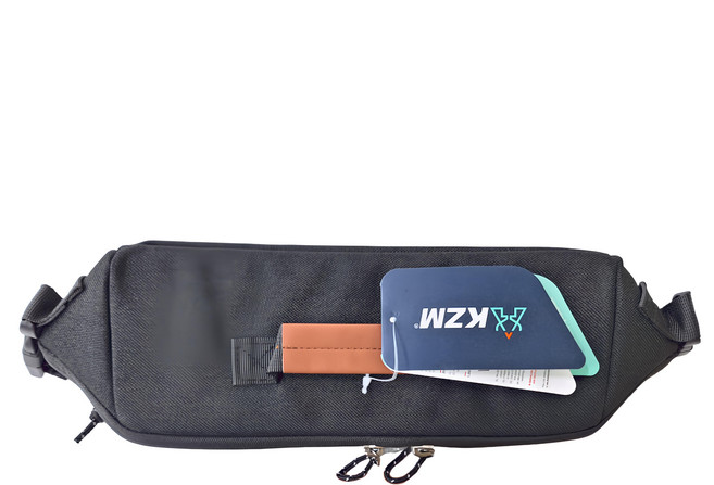 KZM OUTDOOR 工業風工具收納袋 35 x 13 x 15cm 234g, 黑色, 1個