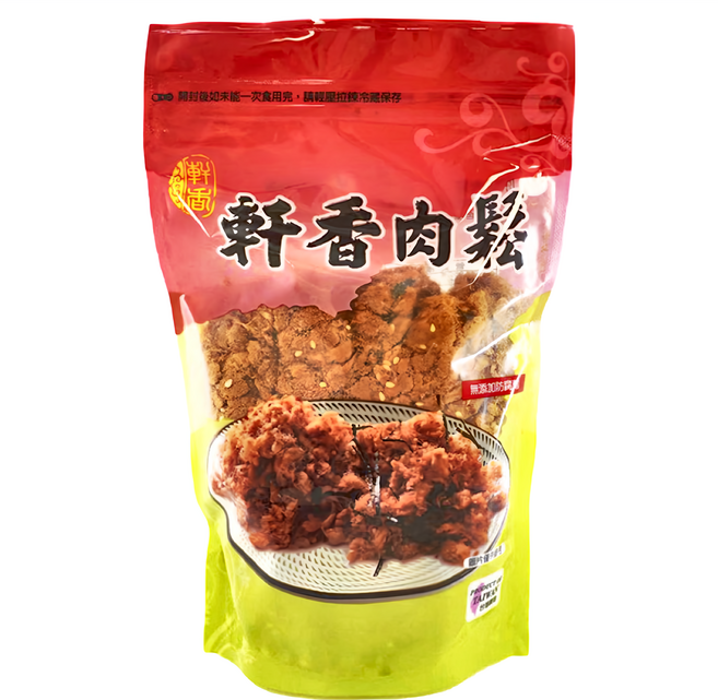 軒香 海苔肉鬆, 250g, 1包