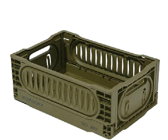 HOMBOXX 瓦特工業風收納盒 780g 18L, 軍綠色, 1個